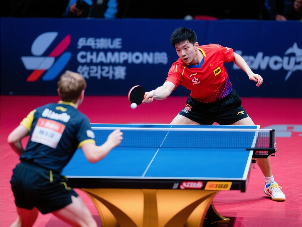 通过这场比赛，我们不仅看到了乒乓球运动的