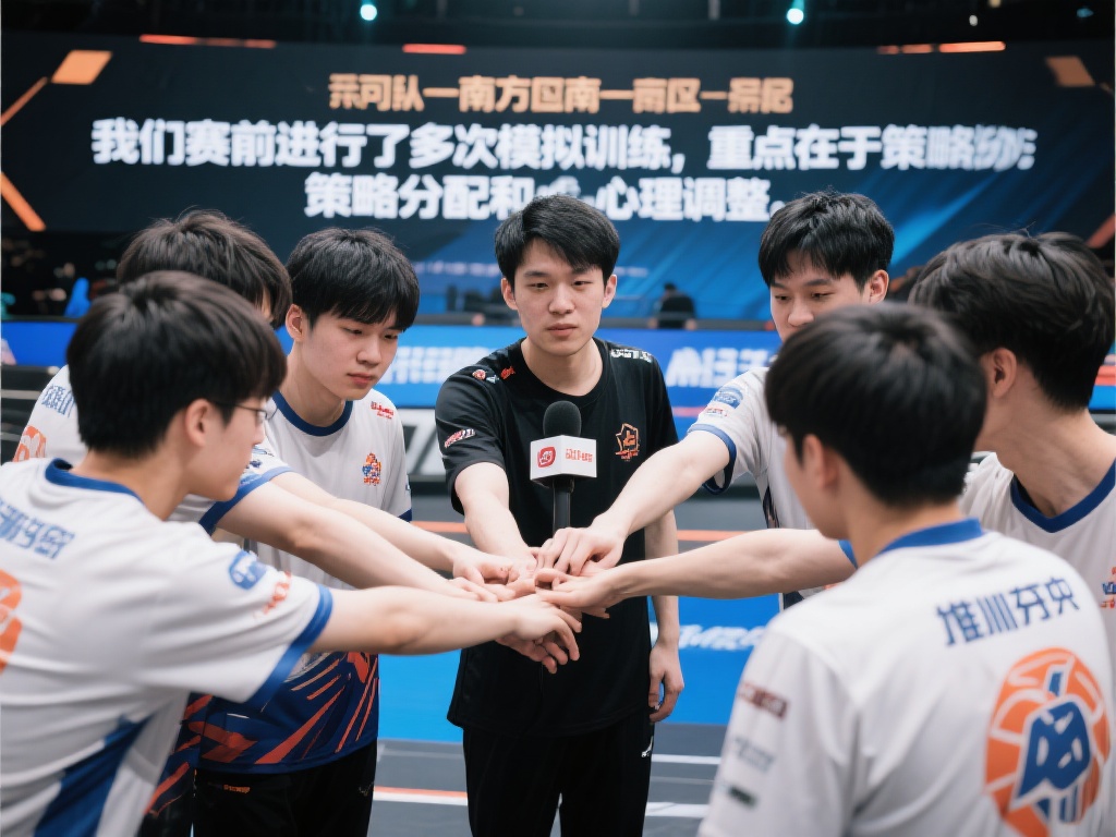 以某支来自南方的队伍为例，他们在团队配合