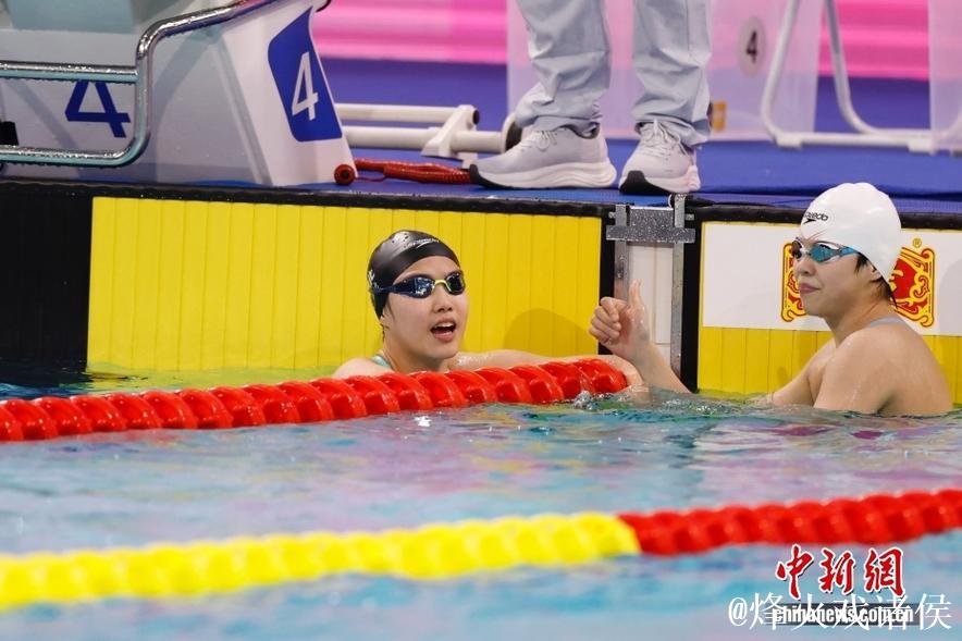全运会女子400米个人混合泳 河北于子迪夺冠 全运会女子400米个人混合泳 河北于子迪夺冠